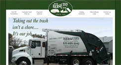 Desktop Screenshot of berquistdisposal.com